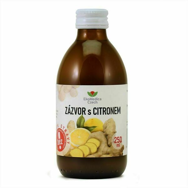 Ekomedica Zázvor s citronem 250 ml porovnat ceny