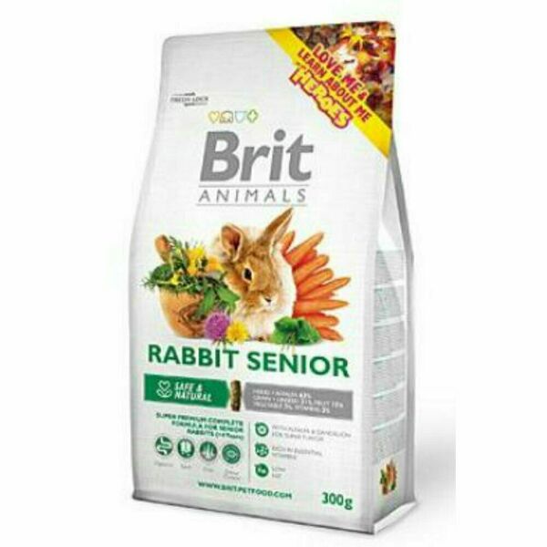 BRIT Animals Rabbit Senior Complete 300 g porovnat ceny