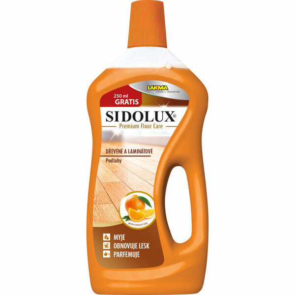 Sidolux Premium Floor Care pomerančový olej, čistič podlah - dřevěné a laminátové 1l porovnat ceny