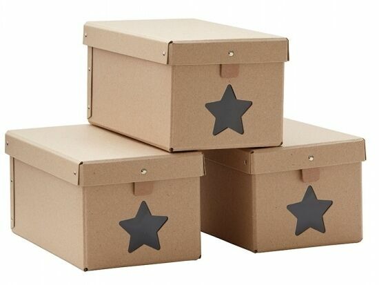 Kids Concept Krabice na boty Natural 3ks porovnat ceny