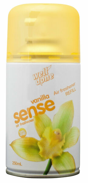 Well Done REFILL-SENSE Náhradní náplň do automatického osvěžovače vzduchu Vanilla 250ml porovnat ceny