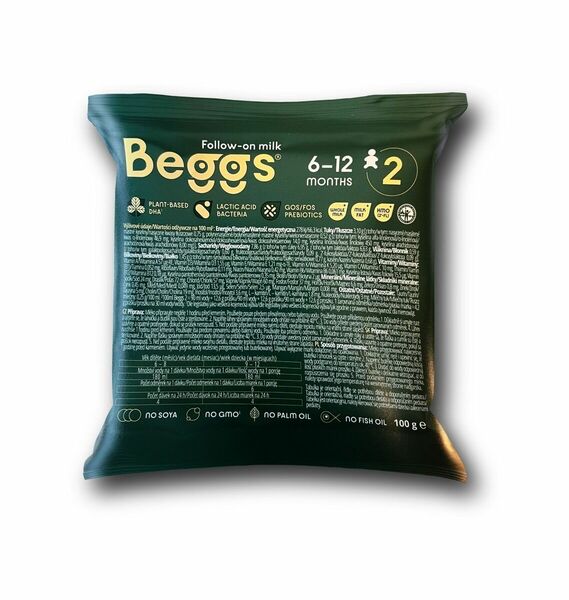 Beggs 2 Kojenecké pokračovací mléko 100 g porovnat ceny