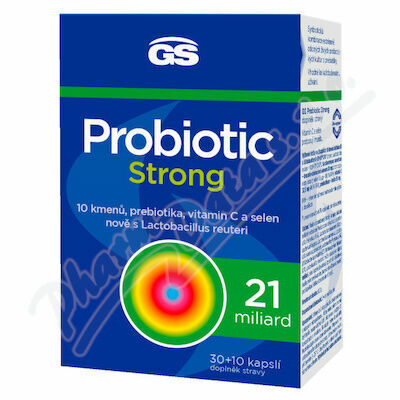 GS Probiotic Strong 30+10 kapslí porovnat ceny