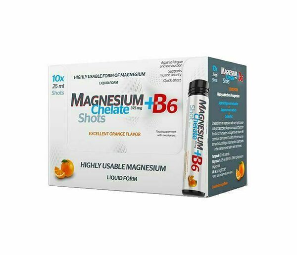 Magnesium Chelate + B6 orange ampule 10x25 ml porovnat ceny