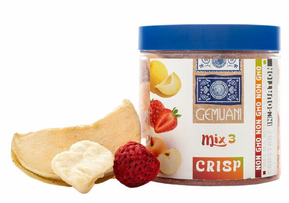 Gemuani chips MIX 3 (jablko, jahoda, žlutý meloun) 30g porovnat ceny
