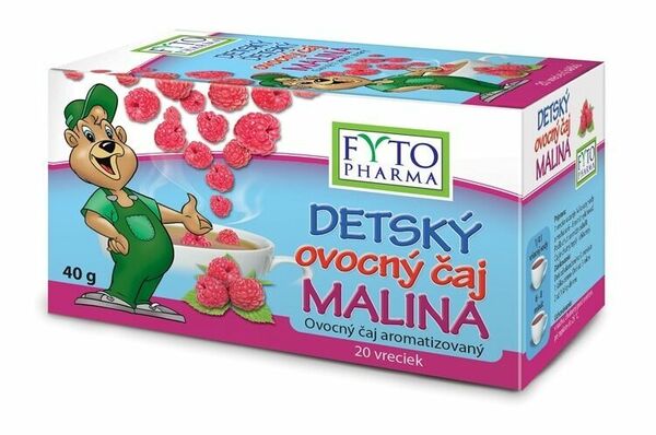 Fytopharma Dětský ovocný čaj Malina n.s. 20x2g porovnat ceny