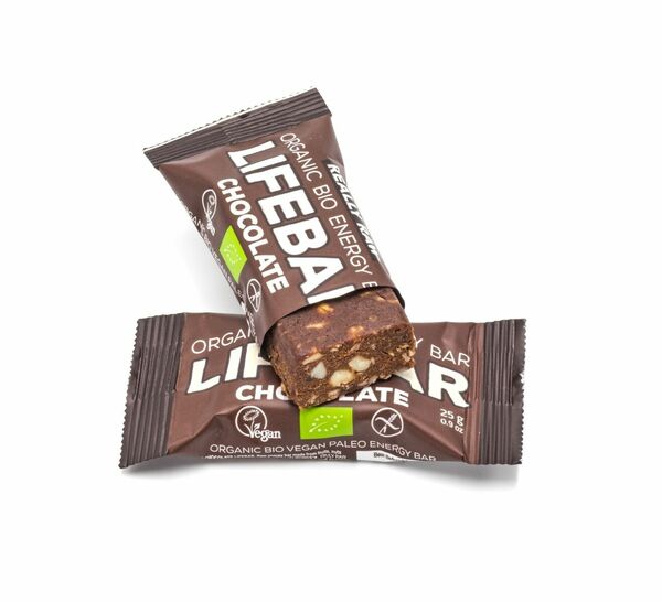 LifeFood Lifebar tyčinka čokoládová RAW BIO 25 g porovnat ceny