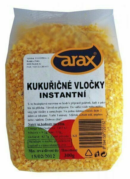 Arax  Kukuřičné vločky instantní 300g porovnat ceny