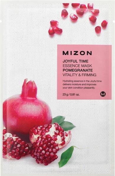 Mizon Joyful Time Essence Mask Pomegranate Plátýnková maska s energizujícím účinkem 23g porovnat ceny