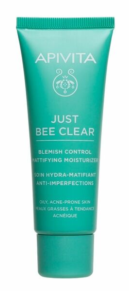 APIVITA Just Bee Clear hydratační krém na pleť se sklonem k akné 40 ml porovnat ceny