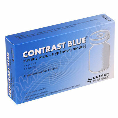 Contrast Blue 1x0.5ml + 1xkanyla porovnat ceny
