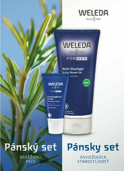 Weleda Pánský set - osvěžující péče porovnat ceny