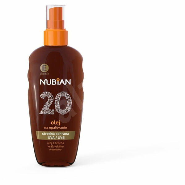 NUBIAN olej na opalování ve spreji SPF 20 150 ml porovnat ceny