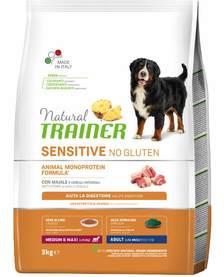 Trainer Natural SENS.No glut.Ad.M/M vepřové 3 kg porovnat ceny