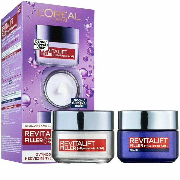 L'Oréal Paris Revitalift Filler Duopack denní a noční krém 2 x 50 ml porovnat ceny
