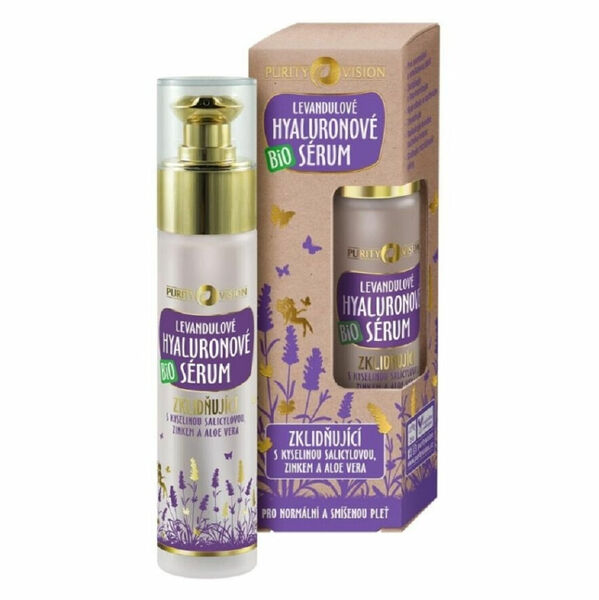 PURITY VISION Bio Zklidňující Levandulové hyaluronové sérum 50 ml porovnat ceny
