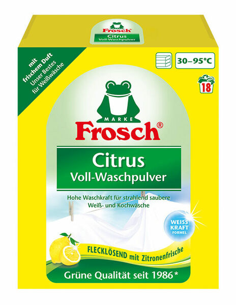 Frosch EKO Prací prášek Citrus 1,35kg porovnat ceny