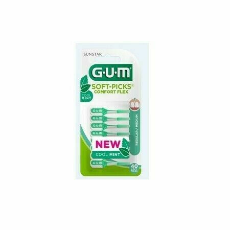 GUM SoftPicks comfort flex Mint 40ks G670M40 porovnat ceny
