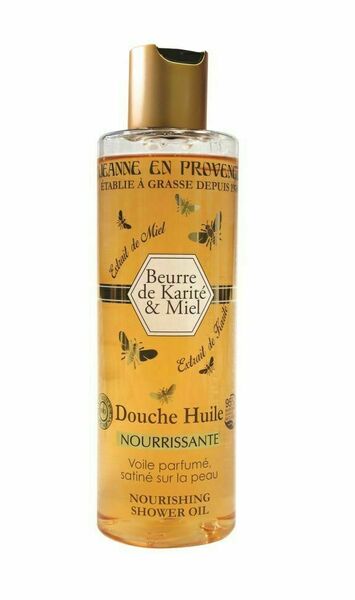 Jeanne en Provence Výživný sprchový olej Bambucké máslo a med 250 ml porovnat ceny