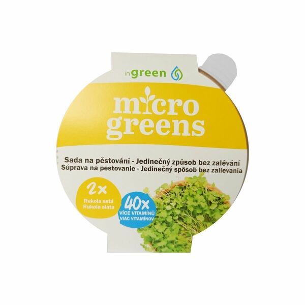 Microgreens Pěstební set Rukola 40 g porovnat ceny