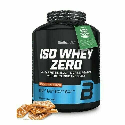 BioTech Iso Whey Zero 2270g slaný karamel porovnat ceny