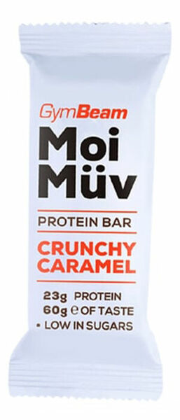 Gymbeam Proteinová tyčinka MoiMüv 24×60g crunchy caramel porovnat ceny