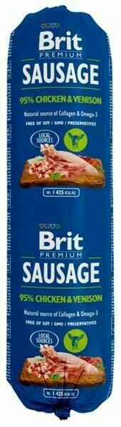 Brit salám Sausage Chicken & Venison 800g porovnat ceny