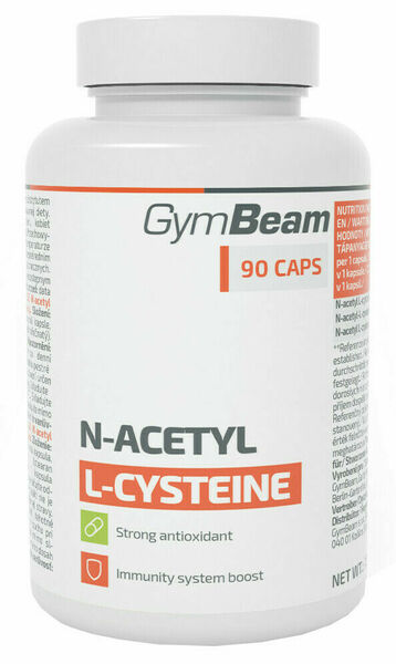 GymBeam N-acetyl L-cystein 90 kapslí porovnat ceny