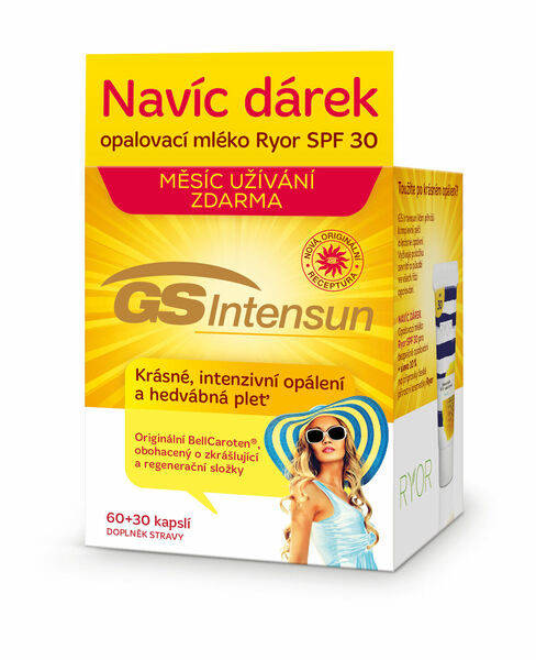 GS Intensun 60+30 kapslí porovnat ceny
