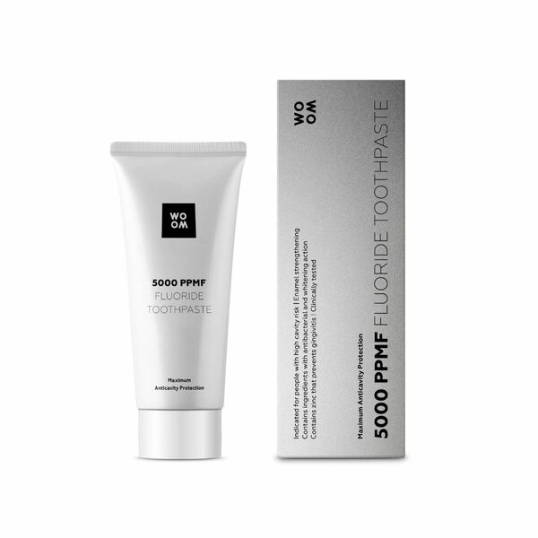 WOOM 5000 ppm fluorid zubní pasta 50 ml porovnání ceny