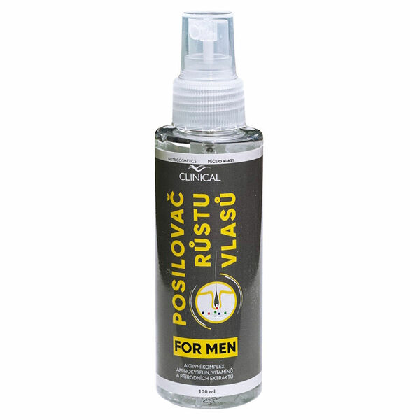CLINICAL Posilovač růstu vlasů FOR MEN 100 ml porovnat ceny