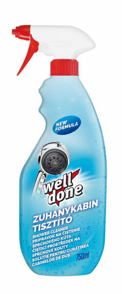 Well Done Čistící prostředek na sprchové kouty s rozprašovačem 750ml porovnat ceny