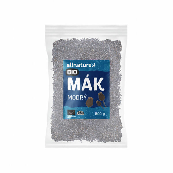 ALLNATURE Mák modrý BIO 500 g porovnat ceny