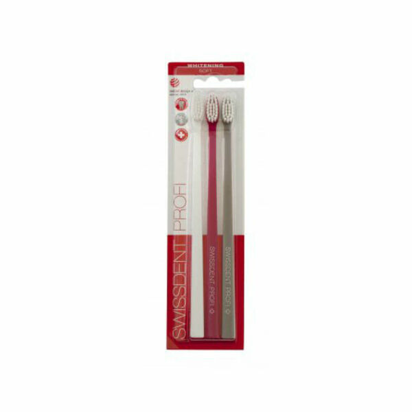 SWISSDENT Zubní kartáček Whitening Soft Montreux 3 kusy porovnat ceny
