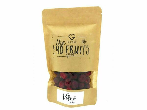 GOODIE Lyofilizované višně 45g porovnat ceny