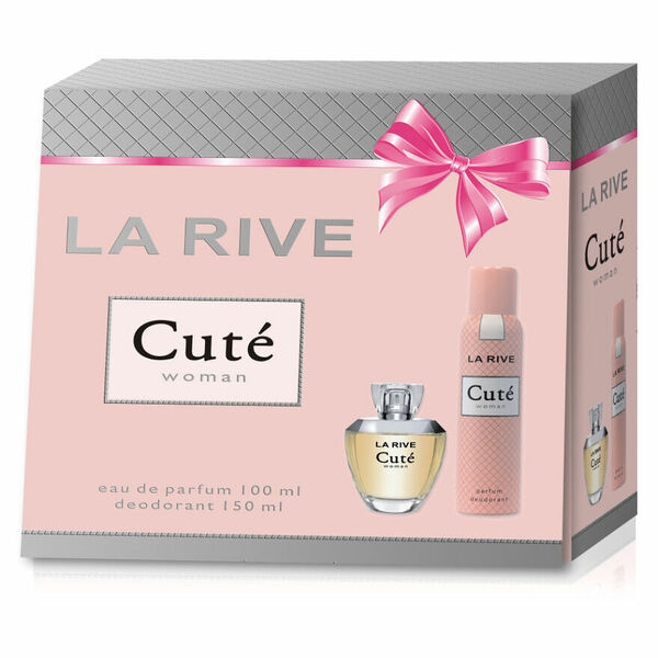 LA RIVE Cuté EdP 100 ml + deo 150 ml Dárkové balení porovnat ceny