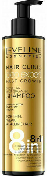 Eveline Cosmetics  Eveline Hair Clinic Oleo Expert – Šampon na vlasy 245ml porovnat ceny