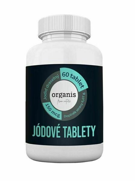 Organis Jódové tablety 150 mcg 60 tablet porovnat ceny