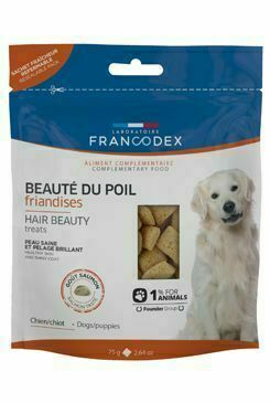Francodex Pochoutka Hair Beauty Pro Psy A šťěňata 75g porovnat ceny