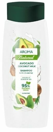 Aroma Šampon na jemné a slabé vlasy Avokádo & kokosové mléko 400ml porovnat ceny