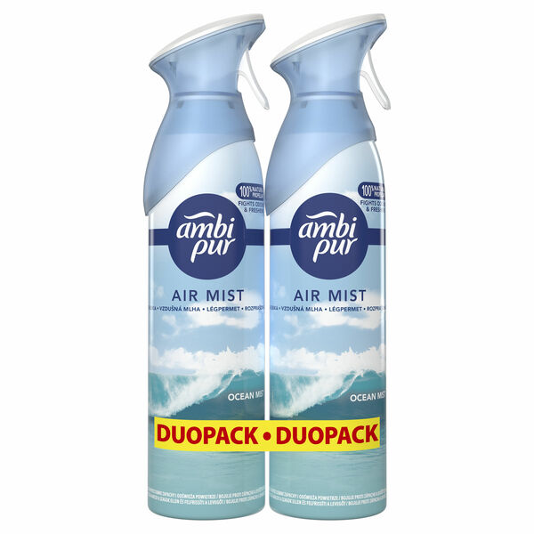 Ambipur Ocean Mist Osvěžovač vzduchu ve spreji 2 x 185 ml porovnat ceny