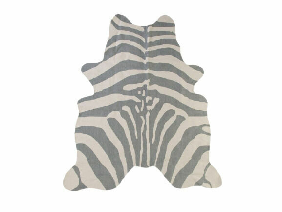 Childhome Koberec Zebra, šedý, 145x160cm porovnat ceny