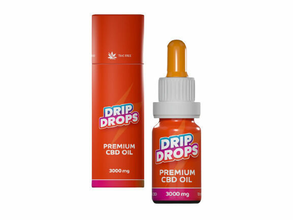 DripDrops® premium Cbd Oil 3000mg porovnat ceny