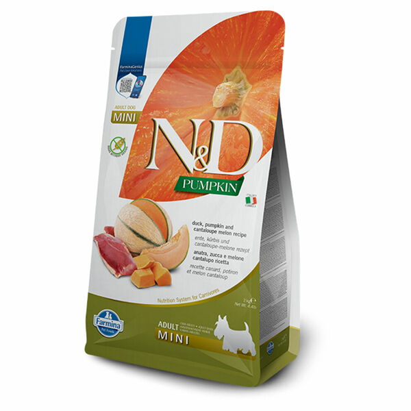 N&D Pumpkin Duck & Cantaloupe melon pro malá plemena psů 2 kg porovnat ceny