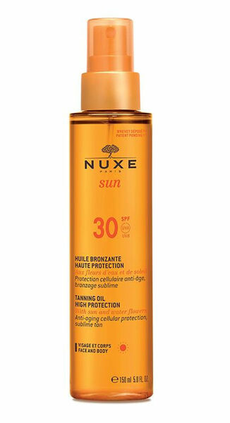Nuxe Sun Bronzující olej obličej tělo SPF 30 150 ml porovnat ceny