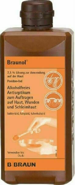 B.Braun  Braunol dermální roztok 500ml porovnat ceny
