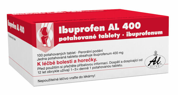 Ibuprofen AL 400 400mg 100 tablet porovnat ceny