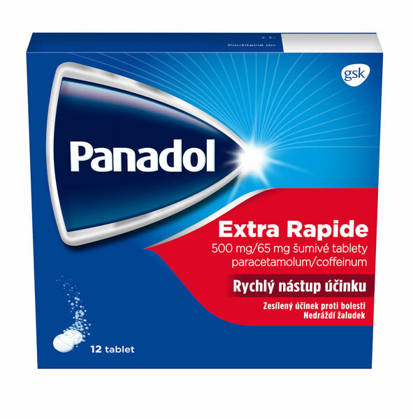 Panadol Extra Rapide 12 šumivých tablet porovnat ceny