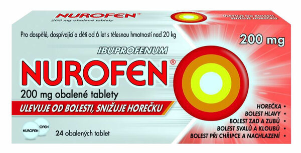 Nurofen 200mg 24 tablet porovnat ceny