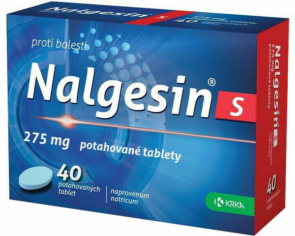 Nalgesin S 275 mg 40 potahovaných tablet porovnat ceny